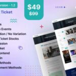 Evento Multivendor Event Ticket Booking System Nulled