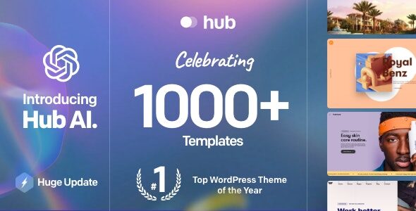 hub multi-purpose wordpress theme